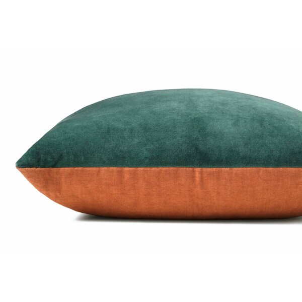 Pillows P1153 Emerald/Amber Pillow